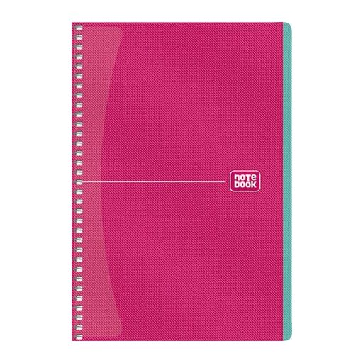 Spirálfüzet, A5, kockás, 80 lap, SHKOLYARYK "Notebook", vegyes