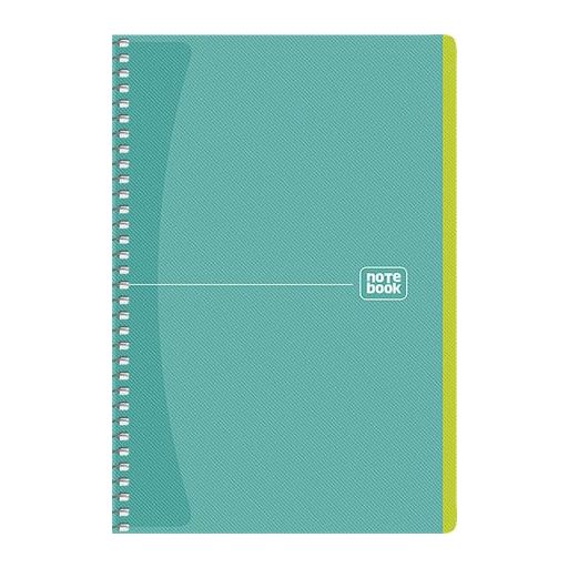 Spirálfüzet, A5, kockás, 80 lap, SHKOLYARYK "Notebook", vegyes