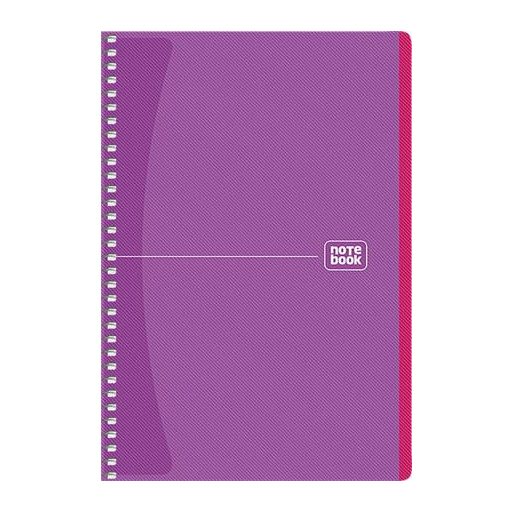 Spirálfüzet, A5, kockás, 80 lap, SHKOLYARYK "Notebook", vegyes