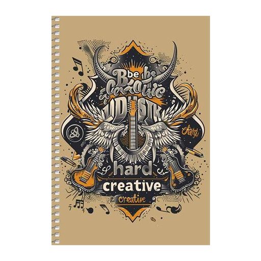 Spirálfüzet, A5, kockás, 96 lap, SHKOLYARYK "Racing Competition", vegyes