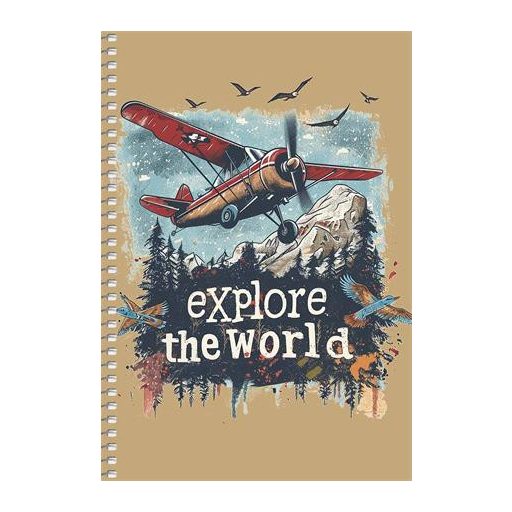 Spirálfüzet, A5, kockás, 96 lap, SHKOLYARYK "Racing Competition", vegyes