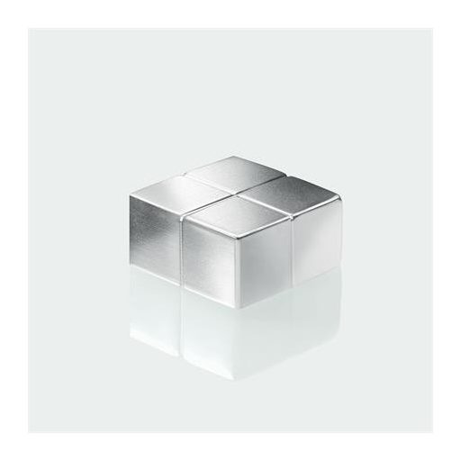 Extra erős kockamágnes, 4 db, SIGEL "SuperDym", ezüst