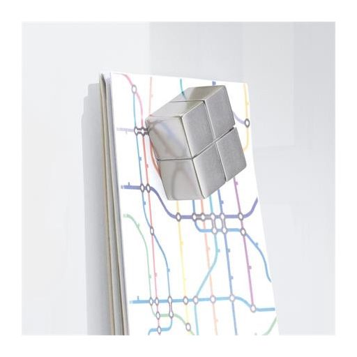 Mágneses üvegtábla, 100x65 cm, SIGEL "Artverum® fehér