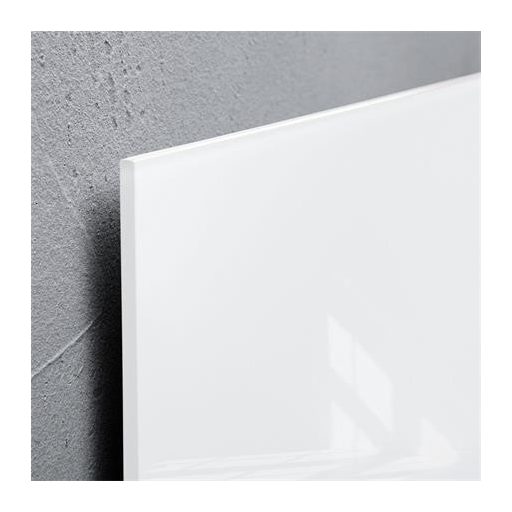 Mágneses üvegtábla, 30x30 cm, SIGEL "Artverum® ", fehér