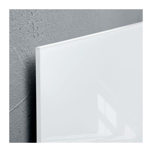 Mágneses üvegtábla, 48x48x1,5 cm, SIGEL "Artverum® ", vonalrajzos