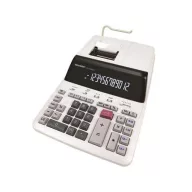   Számológép, szalagos, 12 számjegy, 2 színű nyomtató, SHARP "CS-2635LW"