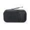 Rádió, hordozható, MUSE, "M-025R", fekete