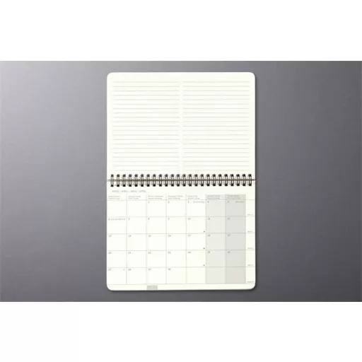 Naptár, asztali, álló, 2027, 213x220x18 mm, SIGEL "Conceptum", fekete