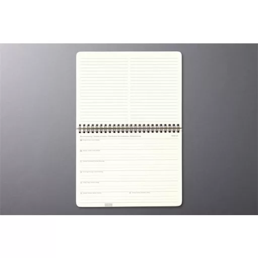 Naptár, asztali, álló, 2027, 213x220x18 mm, SIGEL "Conceptum", fekete