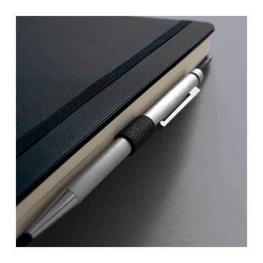 Jegyzetfüzet, exkluzív, A4, vonalas, 97 lap, keményfedeles, SIGEL "Conceptum", fekete