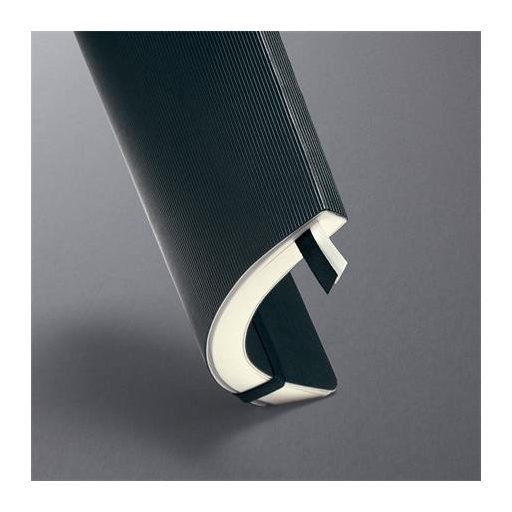 Jegyzetfüzet, exkluzív, A5, vonalas, 97 lap, puhafedeles, SIGEL "Conceptum", fekete