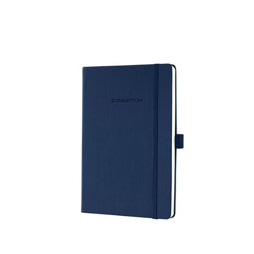 Jegyzetfüzet, exkluzív, A5, vonalas, 97 lap, keményfedeles, SIGEL "Conceptum", éjkék