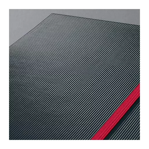 Jegyzetfüzet, exkluzív, A5, vonalas, 97 lap, keményfedeles, SIGEL "Conceptum Red Edition", fekete-piros
