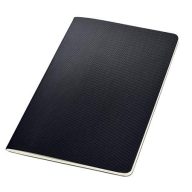   Füzet, exkluzív, A5, vonalas, 32 lap, puhafedeles, SIGEL "Conceptum", fekete