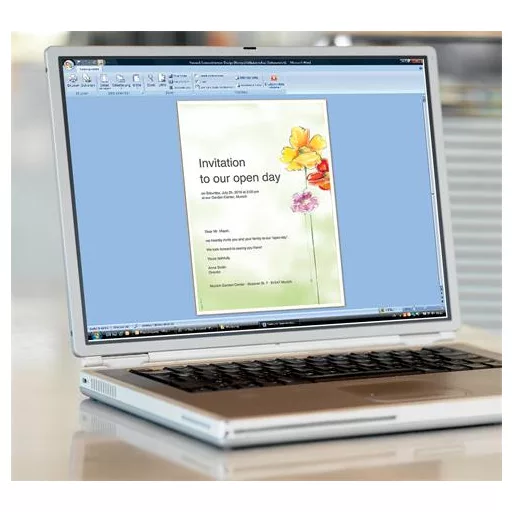 Előnyomott papír, A4, 90g, SIGEL "Spring Flowers"