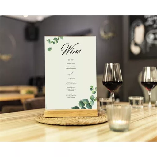 Előnyomott papír, kétoldalas, A5, 90 g. SIGEL "Eucalyptus"