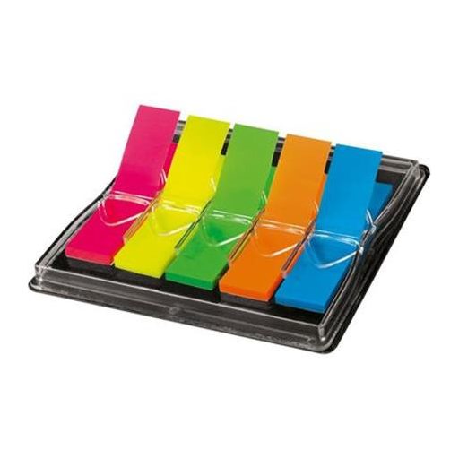 Jelölőcímke, műanyag, "Z", 5x40 lap, 12x45mm, SIGEL, vegyes szín