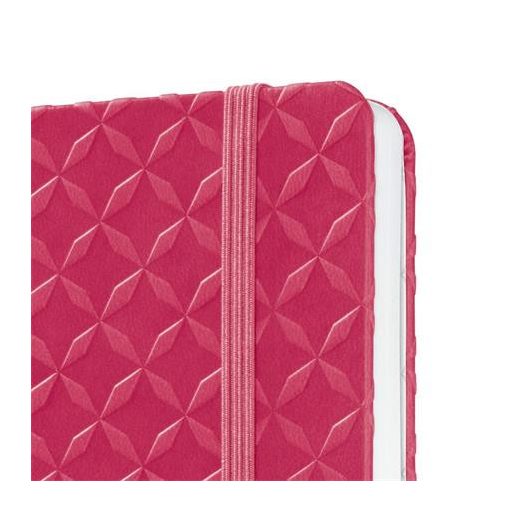 Jegyzetfüzet, exkluzív, 135x203 mm, vonalas, 87 lap, keményfedeles, SIGEL "Jolie", fukszia