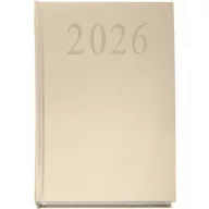 Naptár, tervező, A5, napi, 2027, bézs
