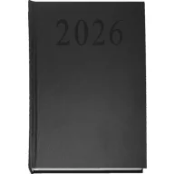 Naptár, tervező, A5, napi, 2027, fekete