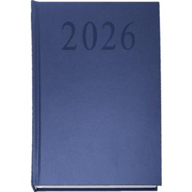 Naptár, tervező, A5, napi, 2026, sötétkék