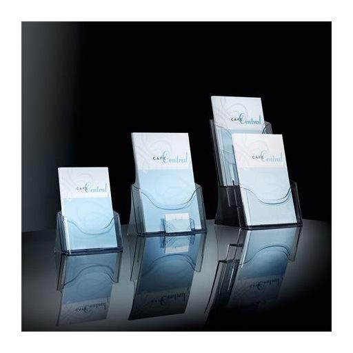 Prospektustartó, asztal és fali, A4, 1 rekeszes, SIGEL