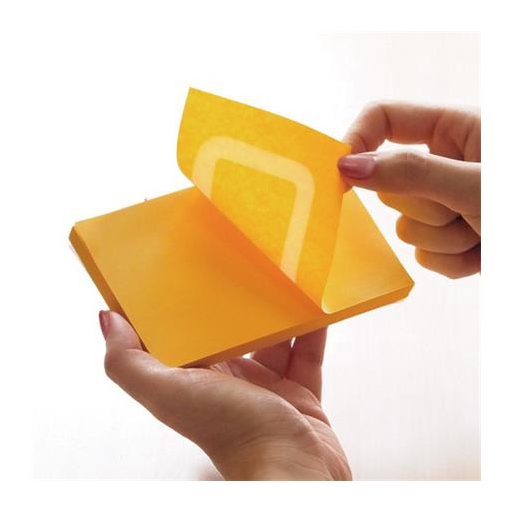 Öntapadó jegyzettömb, 76x76 mm, 100 lap, STICK N „360°, kék