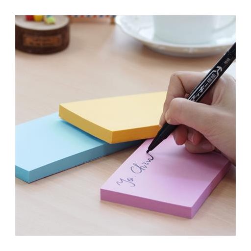 Öntapadó jegyzettömb, 76x76 mm, 100 lap, STICK N „360°, rózsaszín