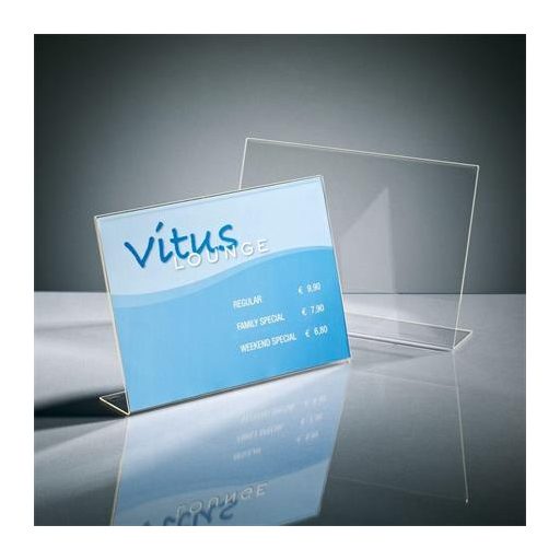 Laptartó, fekvő, "L", döntött, A4, SIGEL