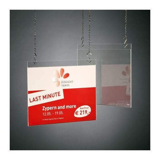 Laptartó, függeszthető, fekvő, A4, SIGEL