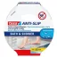 Csúszásgátló szalag, fürdőszobai, 25 mm x 5 m, TESA "Anti-Slip", átlátszó