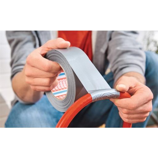 Ragasztószalag, 50 mm x 10 m, TESA "extra Power", ezüst