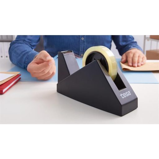 Csomagolószalag adagoló, asztali, TESA "Easy Cut Economy"