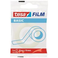   Ragasztószalag, 19 mm x 33 m, TESA "Basic", átlátszó