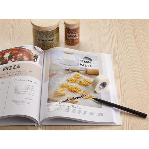 Ragasztószalag, írható, papír, 19 mm x 10 m, TESA "Tesafilm", átlátszó