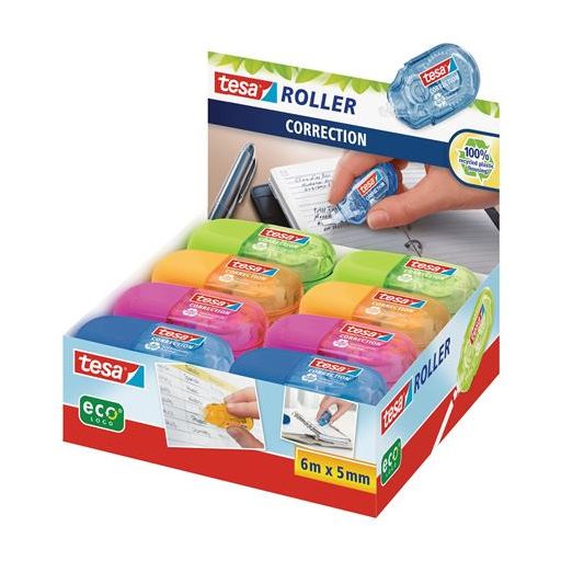 Hibajavító roller, mini, 5 mm x 6 m, TESA "ecoLogo®"