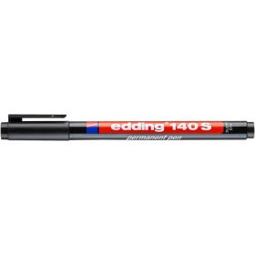   Alkoholos marker, OHP, 0,3 mm, EDDING "140 S", fekete