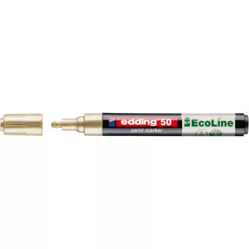 Lakkmarker, 2-3 mm, EDDING "50", arany