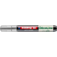 Lakkmarker, 2-3 mm, EDDING "50", ezüst