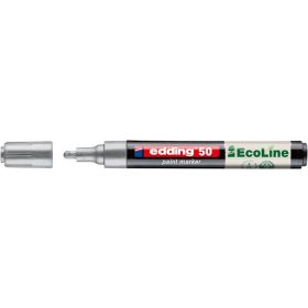 Lakkmarker, 2-3 mm, EDDING "50", ezüst