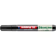 Lakkmarker, 2-3 mm, EDDING "50", fekete