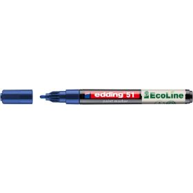 Lakkmarker, 1-2 mm, EDDING "51", kék