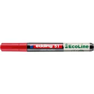 Lakkmarker, 1-2 mm, EDDING "51", piros