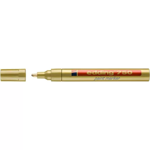 Lakkmarker, 2-4 mm, EDDING "750", arany