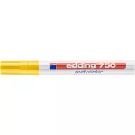 Lakkmarker, 2-4 mm, EDDING "750", sárga