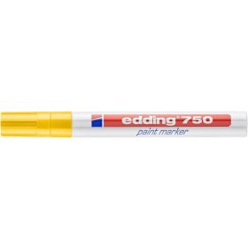 Lakkmarker, 2-4 mm, EDDING "750", sárga