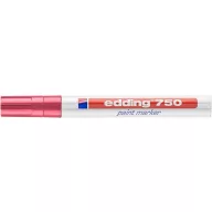 Lakkmarker, 2-4 mm, EDDING "750", piros