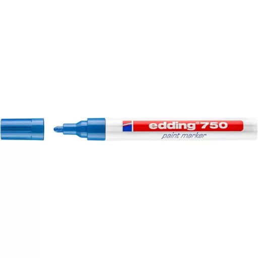 Lakkmarker, 2-4 mm, EDDING "750", sötétkék