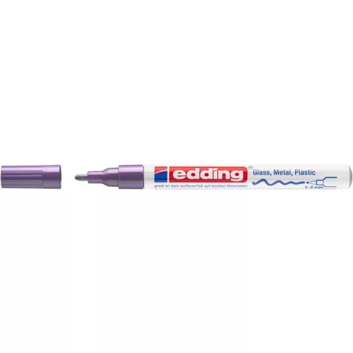 Lakkmarker, 1-2 mm, EDDING "751", lila