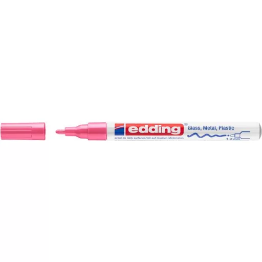 Lakkmarker, 1-2 mm, EDDING "751", rózsaszín